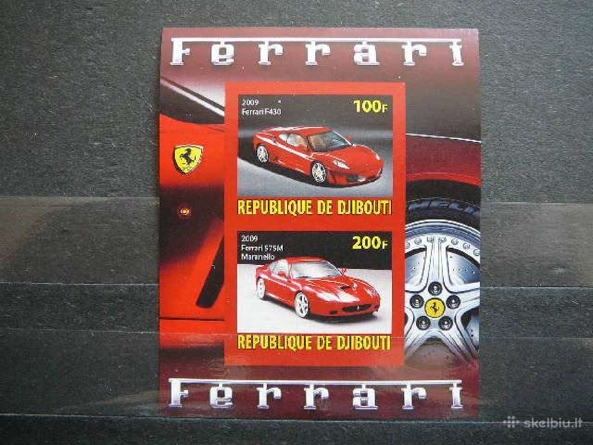 Automobiliai Ferrari svarus g015sb