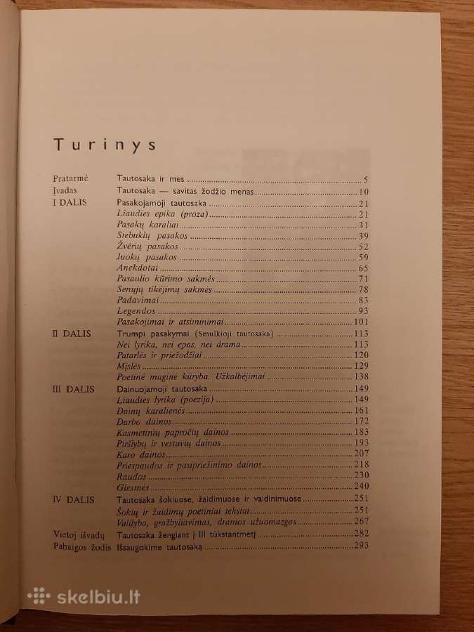 Lietuvių tautosaka - nuotraukos Nr. 2