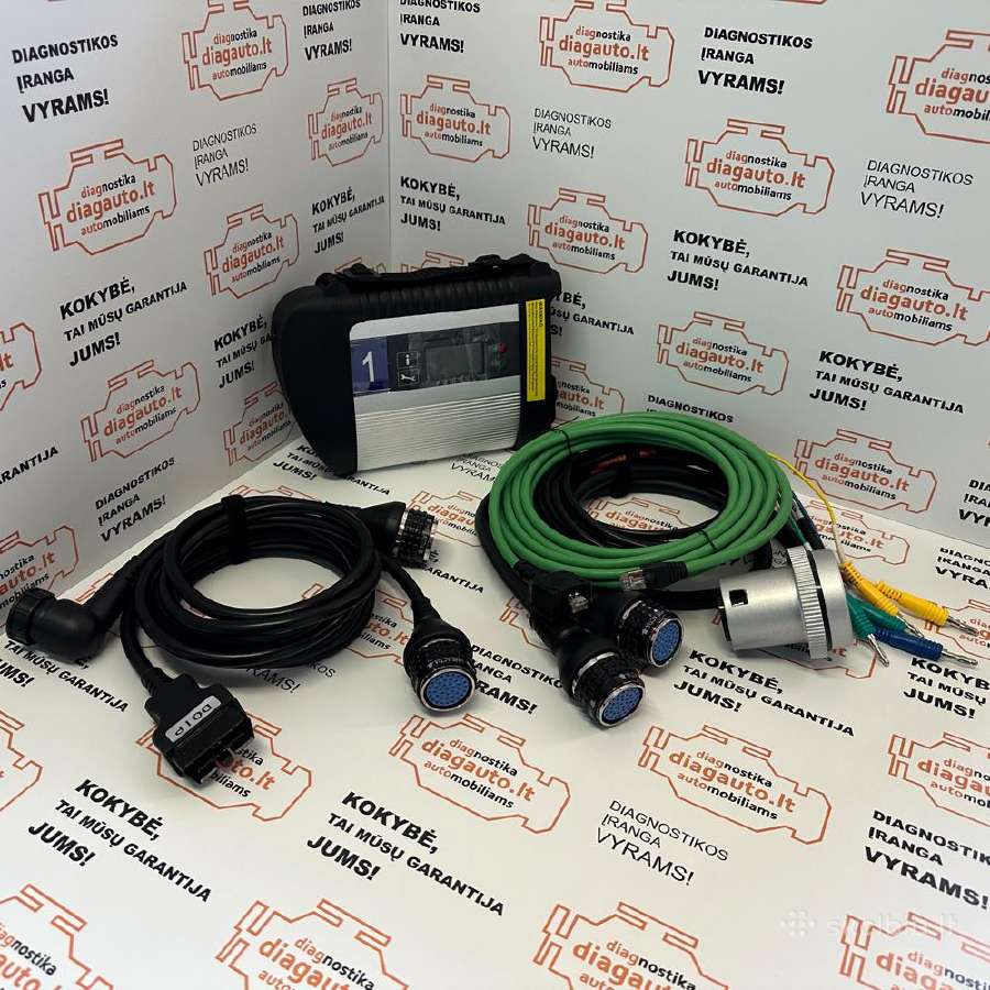 MB Star C4 (Doip, Wi-fi) diagnostikos įranga - nuotraukos Nr. 7