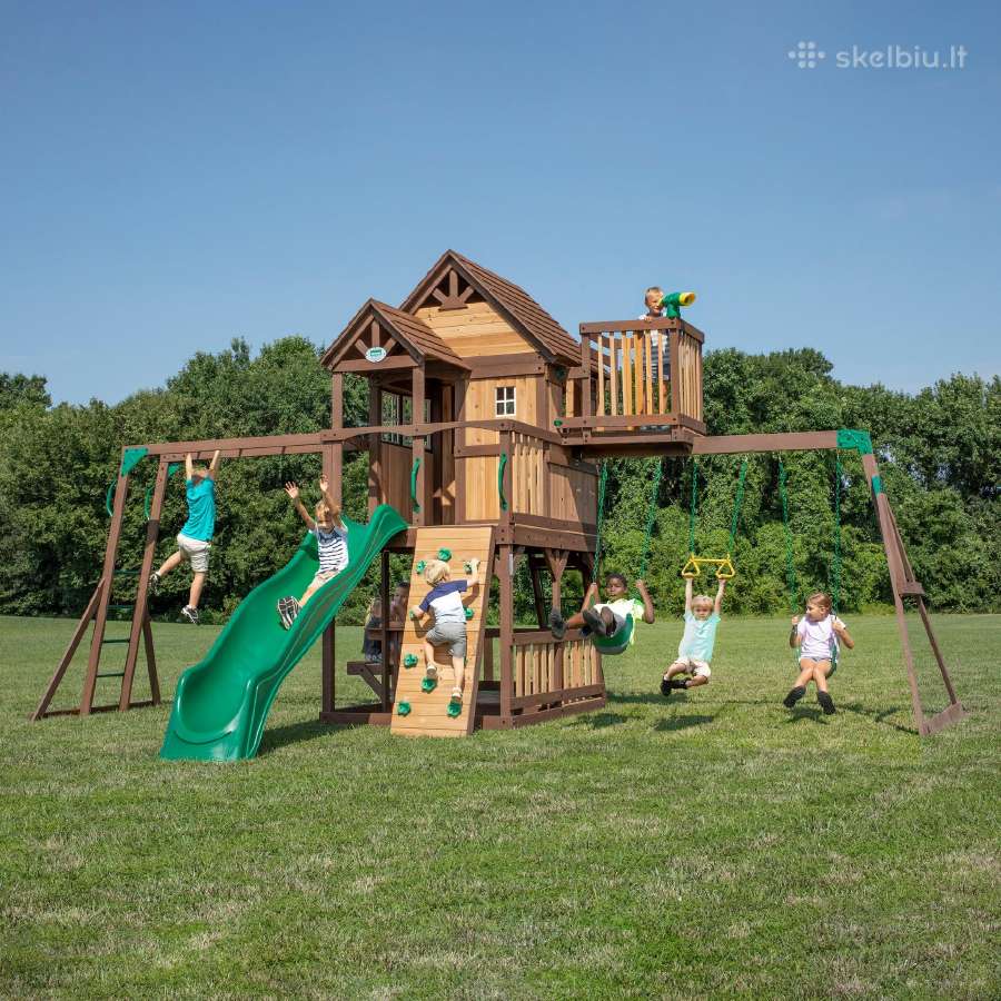 Vaikų žaidimo aikštelės laukui Woodlit kedras