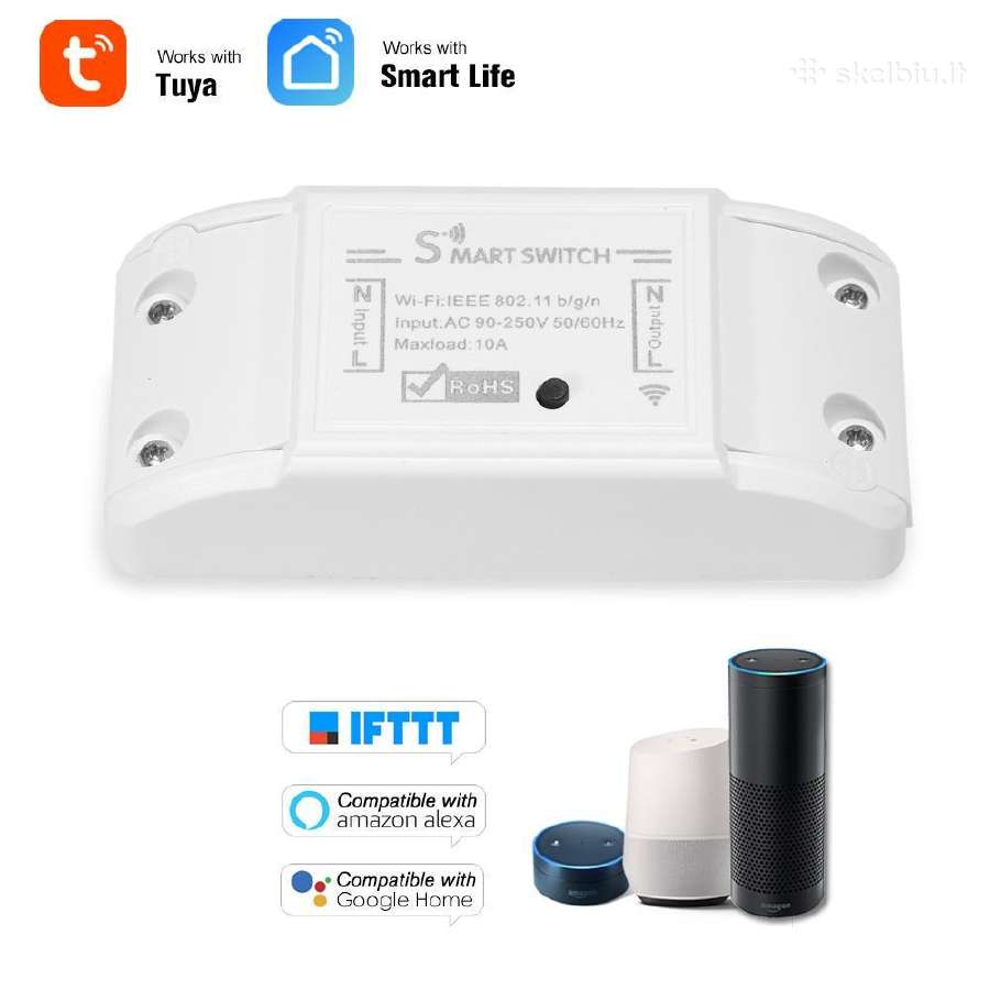 Smart switch jungikliai ismaniems namams