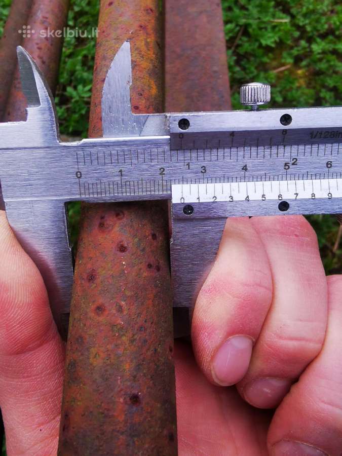 Plieniniai apvalūs strypai M22 ir M24 - nuotraukos Nr. 3