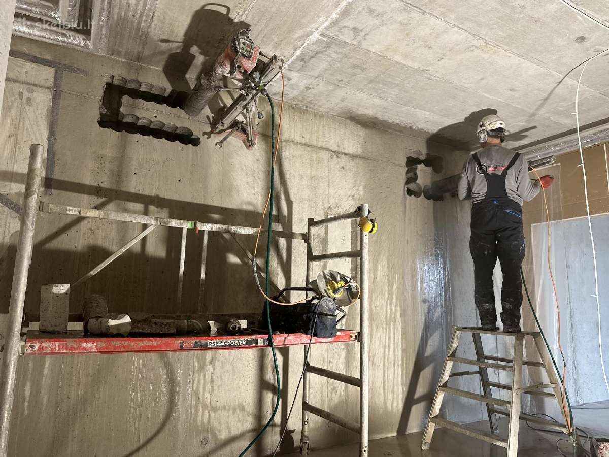Skylių gręžimas Betono Pjovimas - nuotraukos Nr. 24