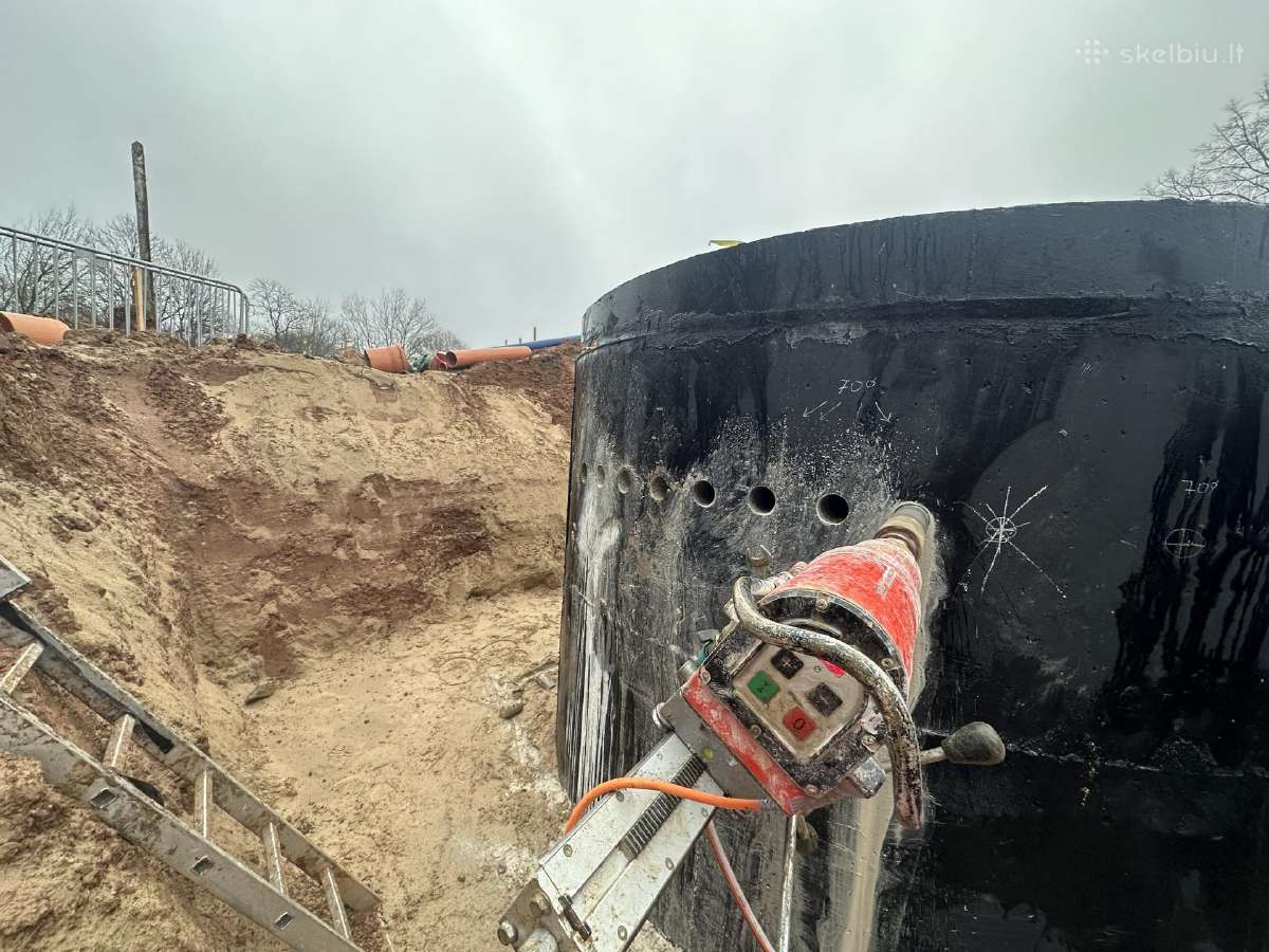 Skylių gręžimas,kiaurymių gręžimas betono pjovimas - nuotraukos Nr. 28