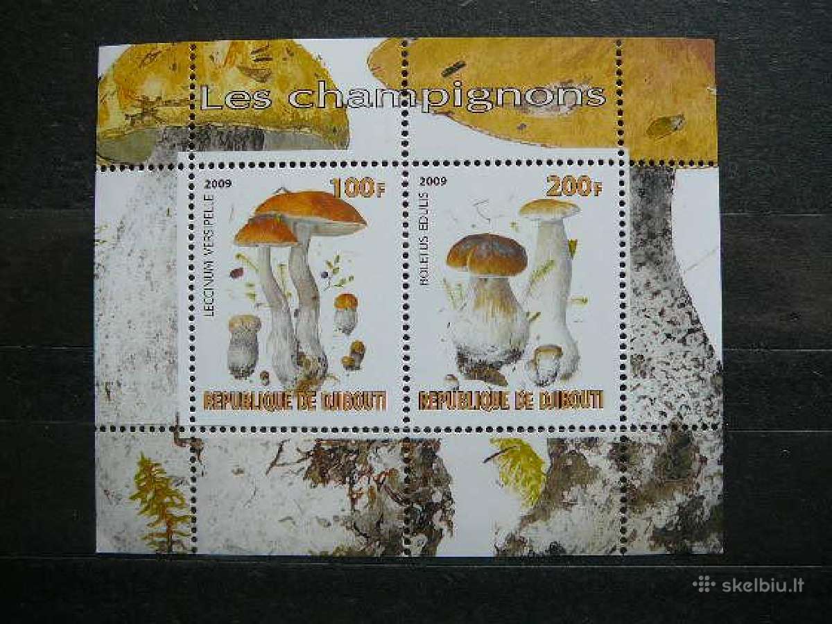 Grybai 2009 svarus Mnh g021a