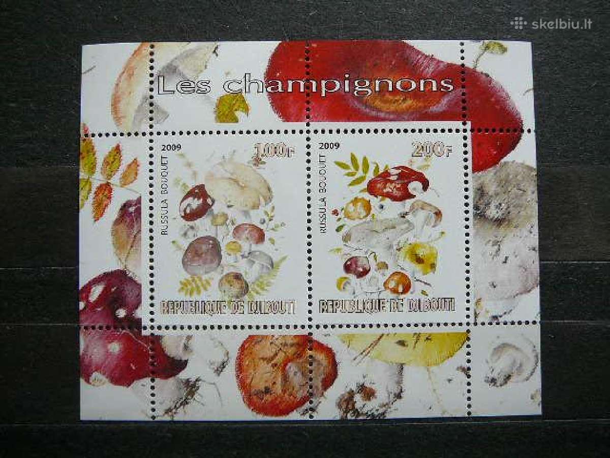Grybai 2009 svarus Mnh g022a