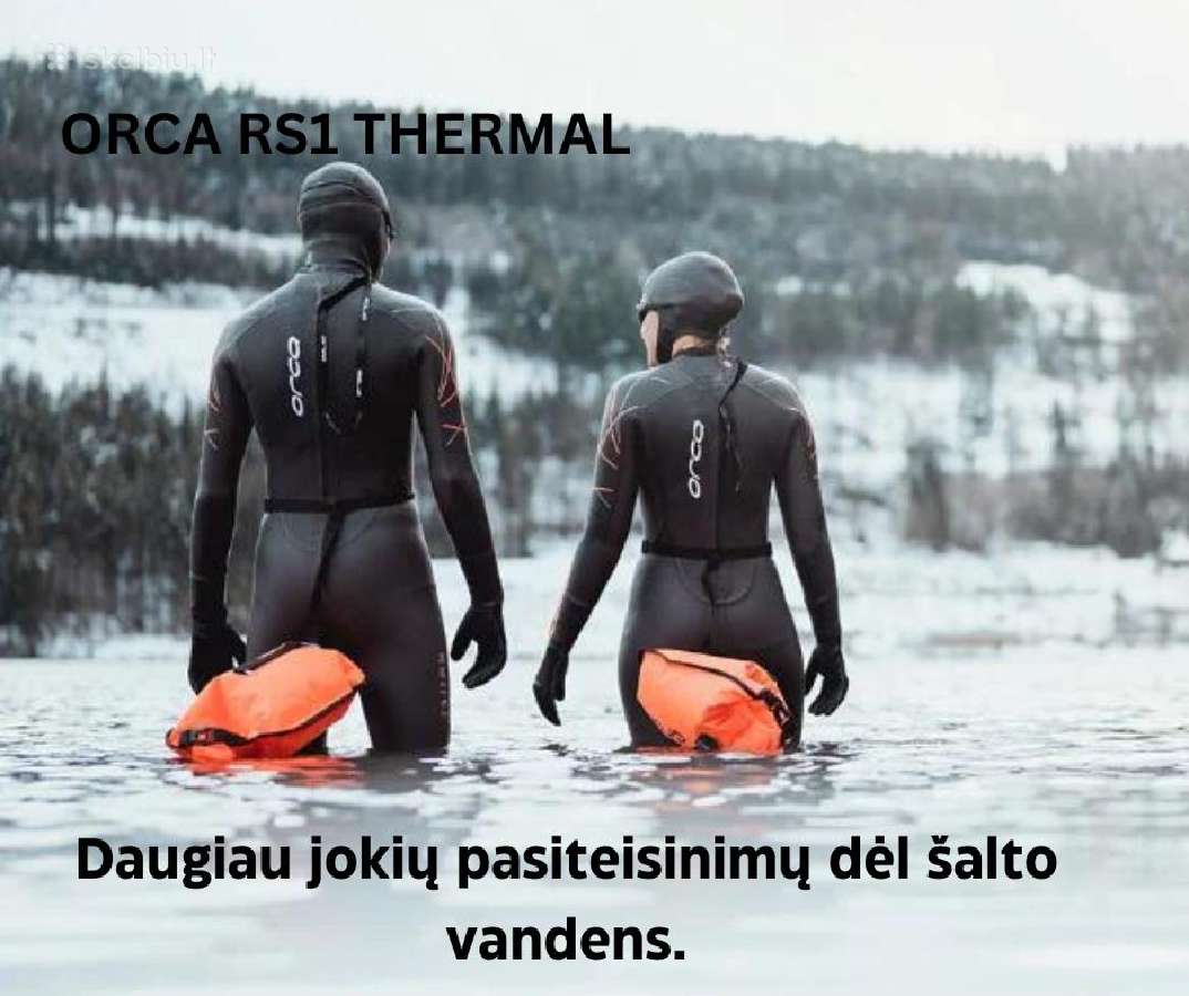 Orca ir Zone 3 triatlono (plaukimo) hidrokostiumai - nuotraukos Nr. 6
