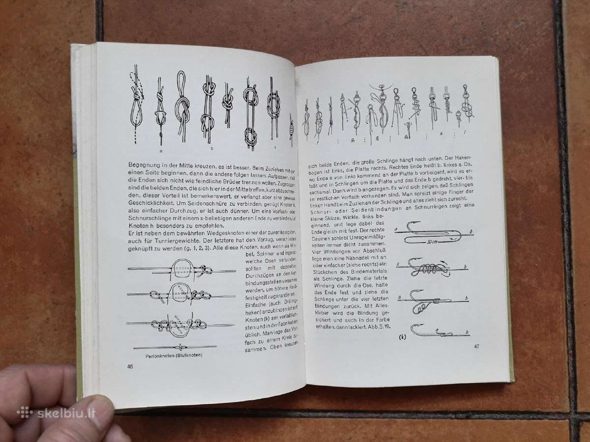 Knyga apie spiningavimą vokiškai 1965 metai. - nuotraukos Nr. 12