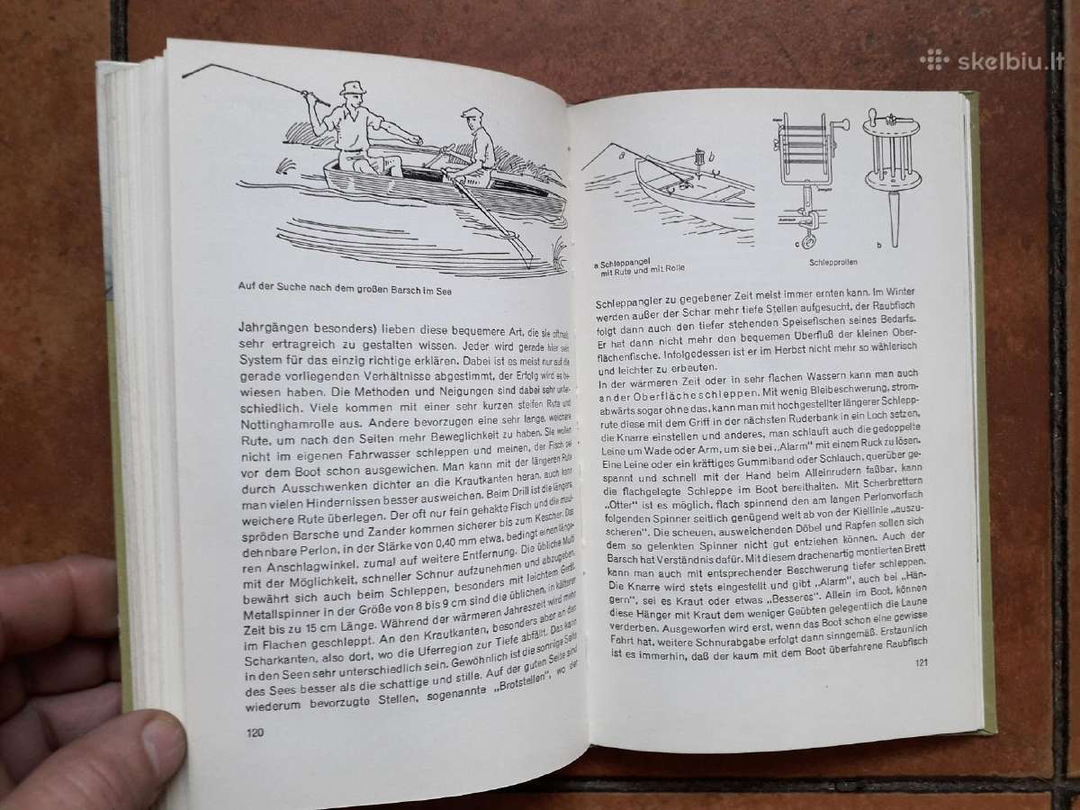 Knyga apie spiningavimą vokiškai 1965 metai. - nuotraukos Nr. 22