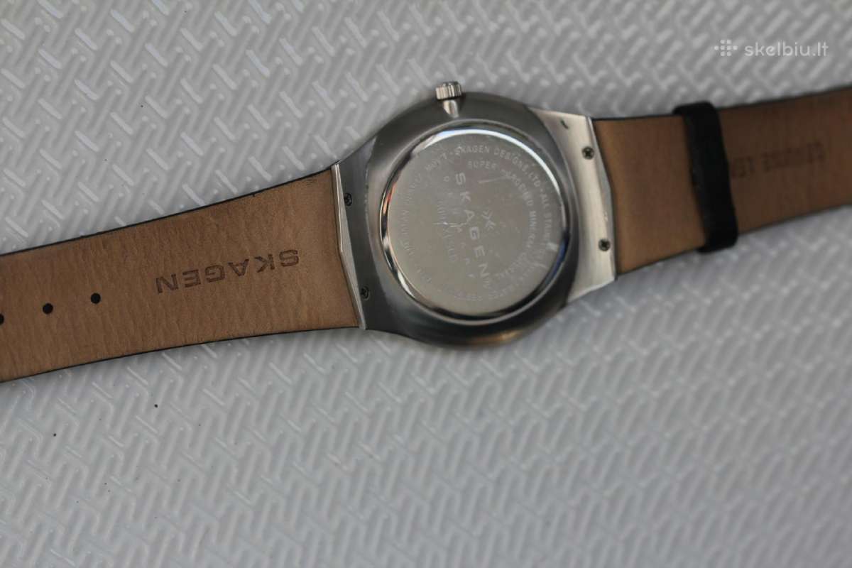 Skagen Denmark steel originalas - nuotraukos Nr. 9