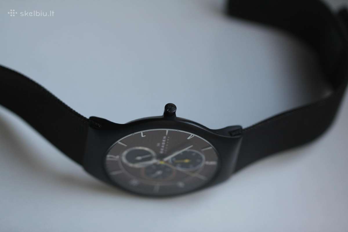 Skagen Denmark steel titanium originalas vyriskas - nuotraukos Nr. 5
