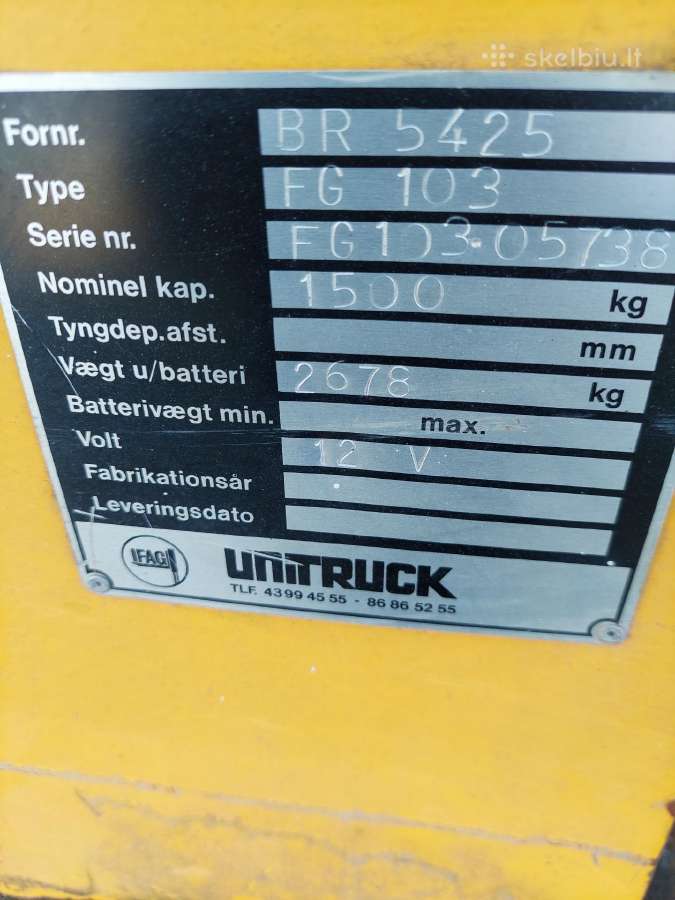 Stiebinis keltuvas .šakinis keltuvas. - nuotraukos Nr. 4