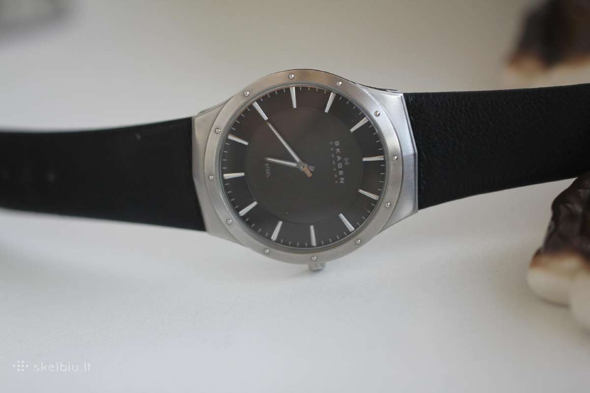 Skagen Denmark steel originalas - nuotraukos Nr. 2