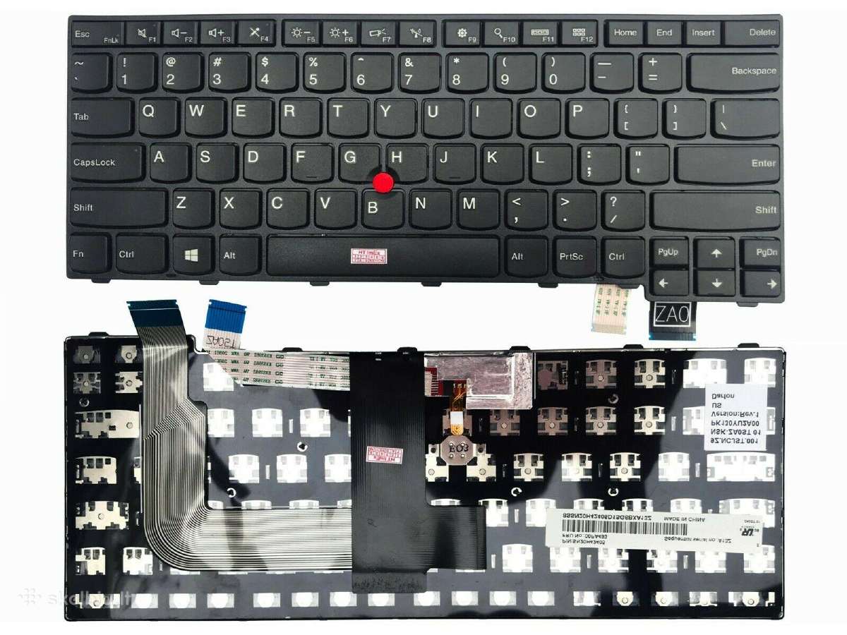 Lenovo T480, P14s, T470, T460s klaviatūros - nuotraukos Nr. 3