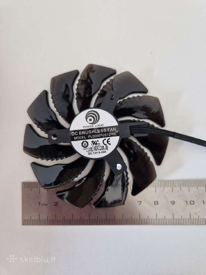 Nauji Gigabyte 88mm vaizdo plokščių ventiliatoriai - nuotraukos Nr. 2