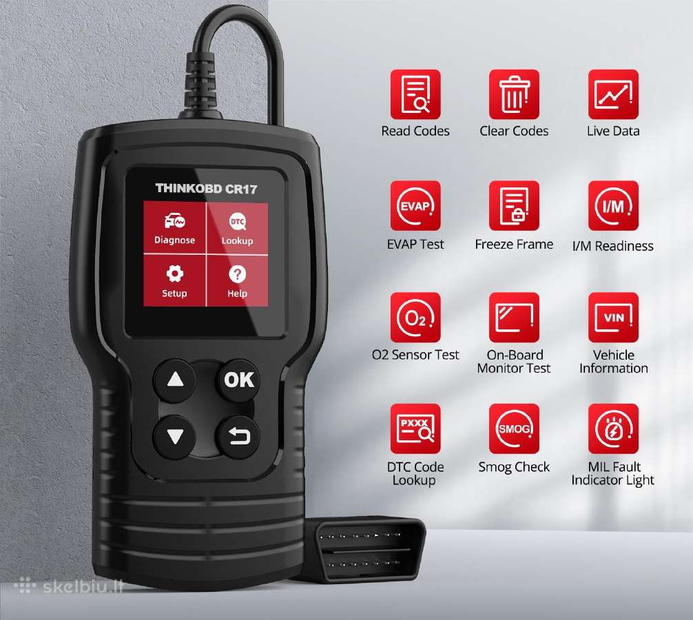 Įvairūs! Diagnostikos laidas Obd2 Thinkcar skaneri - nuotraukos Nr. 3