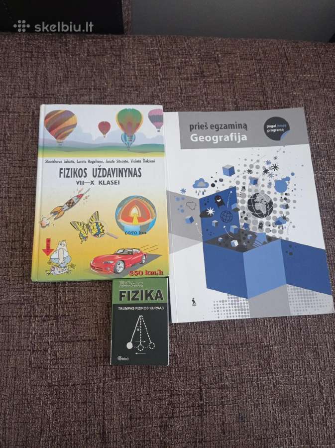 Fizikos vadovėliai, geigrafijos vadovėliai - nuotraukos Nr. 2