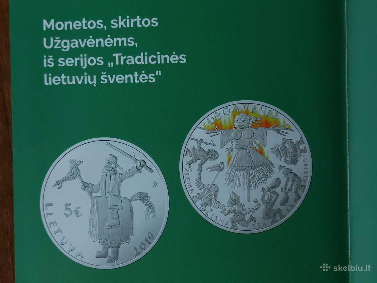 Lankstinukas monetai 2019 m. Užgavėnės - nuotraukos Nr. 8