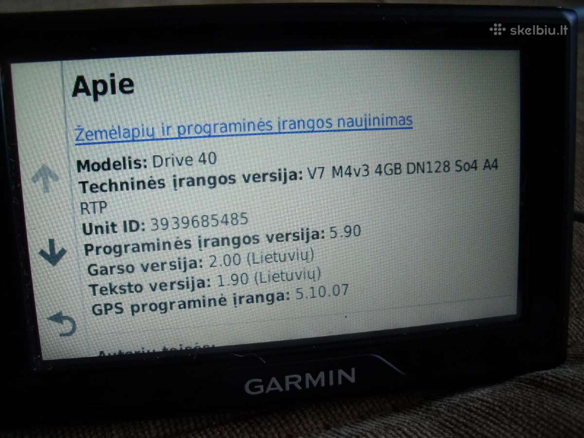 Navigacija Garmin - nuotraukos Nr. 9