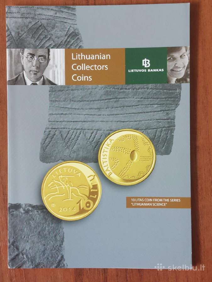 Lankstinukas 2014 m. monetai Lietuvos mokslas - nuotraukos Nr. 5