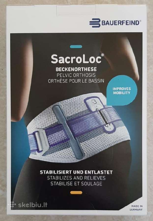 Įtvaras dubeniui ir kryžkauliui