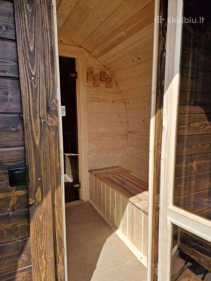 Pirtis 4.2m ilgio. Su priespirciu ir terasa - nuotraukos Nr. 5