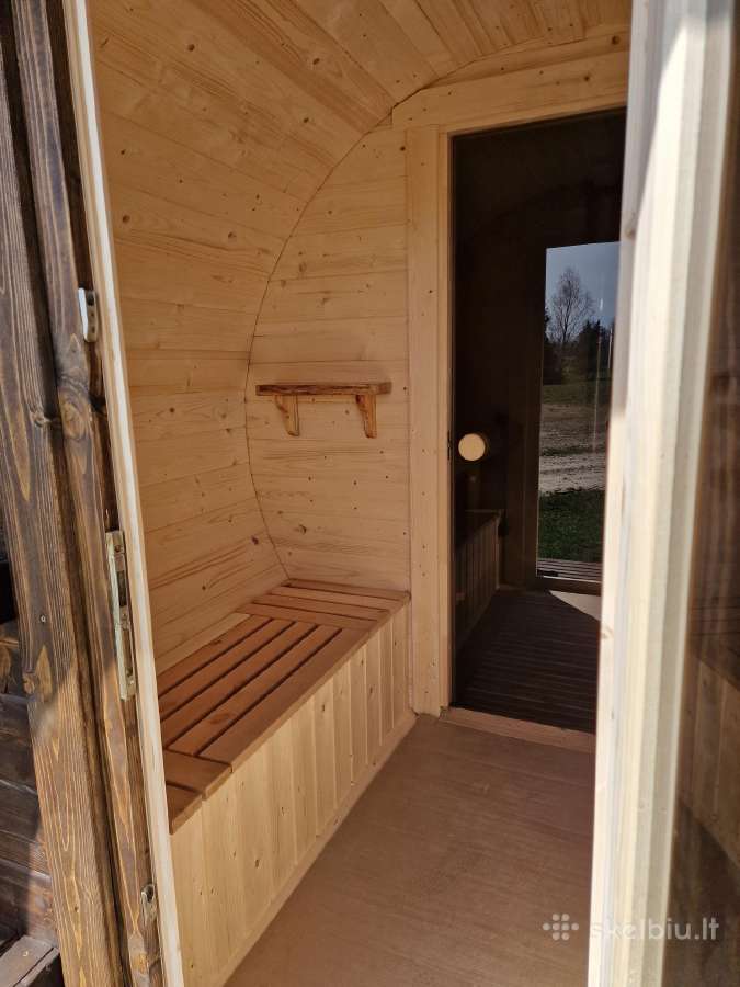 Pirtis 4.2m ilgio. Su priespirciu ir terasa - nuotraukos Nr. 6