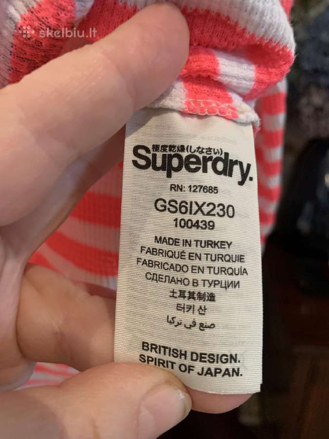 Ryški Superdry palaidinė - nuotraukos Nr. 6