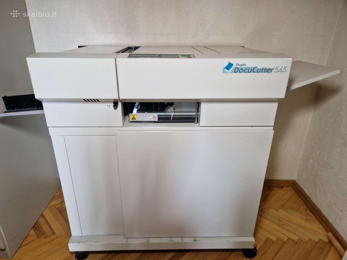 Pjovimo/bigavimo įrenginys Duplo Docucutter 545