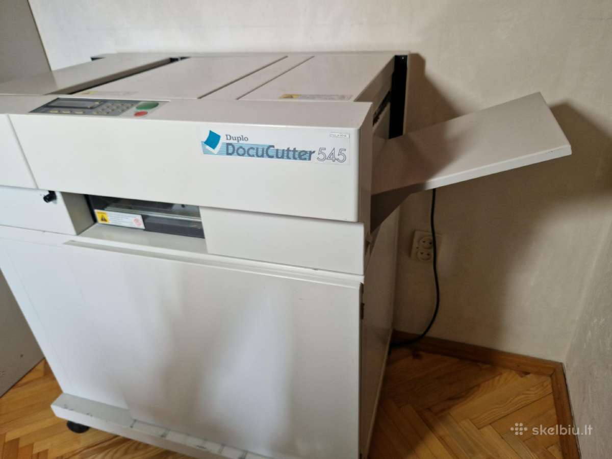 Pjovimo/bigavimo įrenginys Duplo Docucutter 545 - nuotraukos Nr. 3