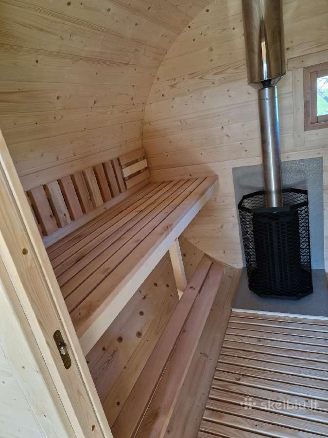 Pirtis 4.2m ilgio. Su priespirciu ir terasa - nuotraukos Nr. 7