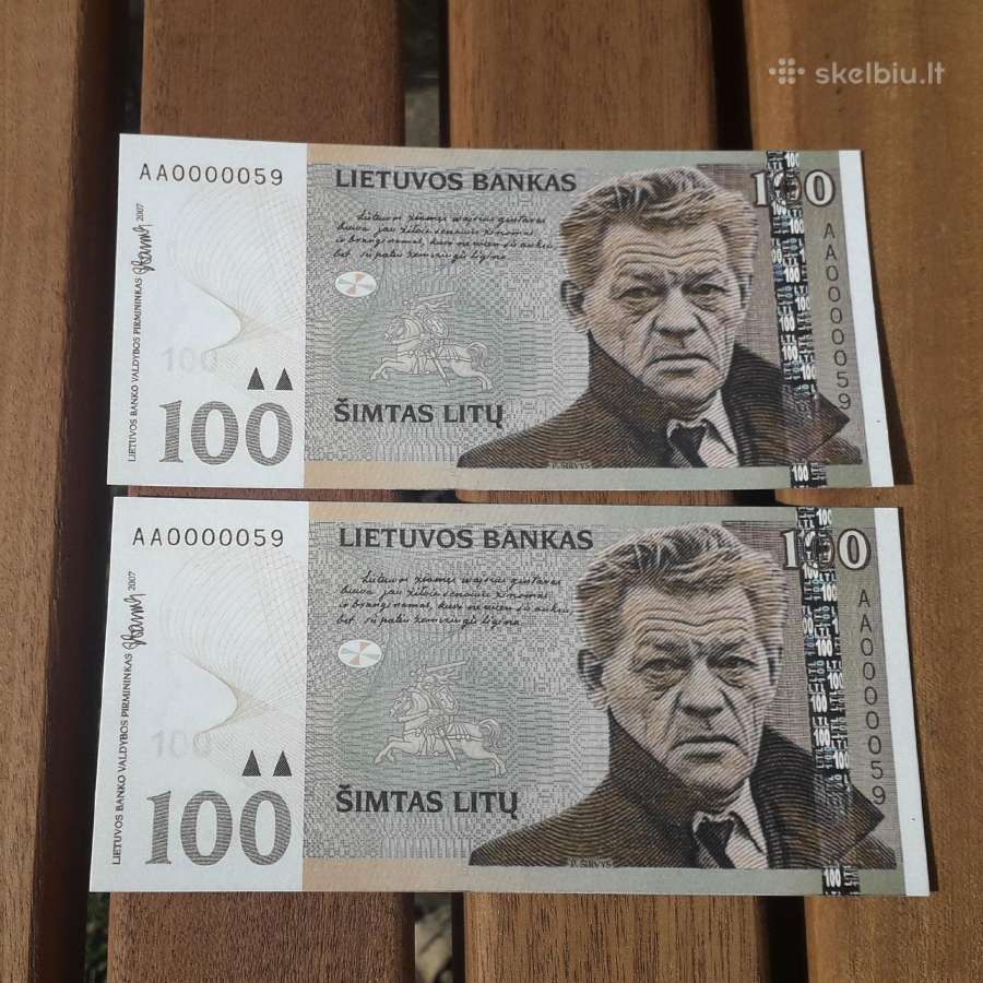 Pauliaus Širvio 100 litų