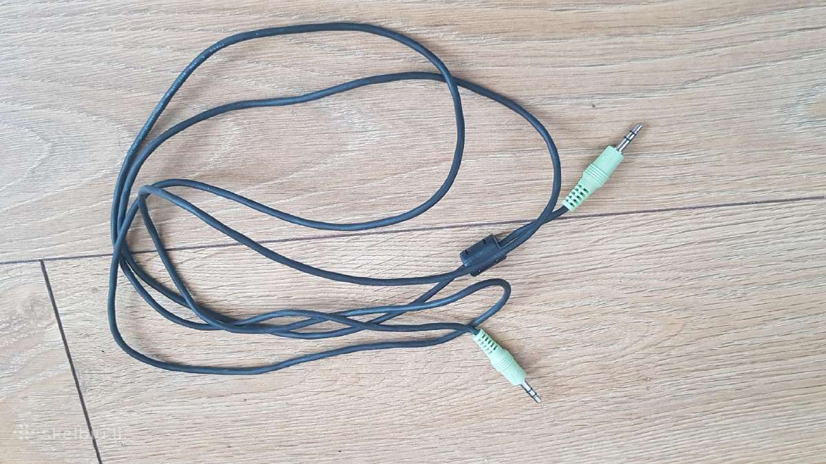Audio kabelis 3.5mm ilgis-2m. M-m Stereo Audio - nuotraukos Nr. 2