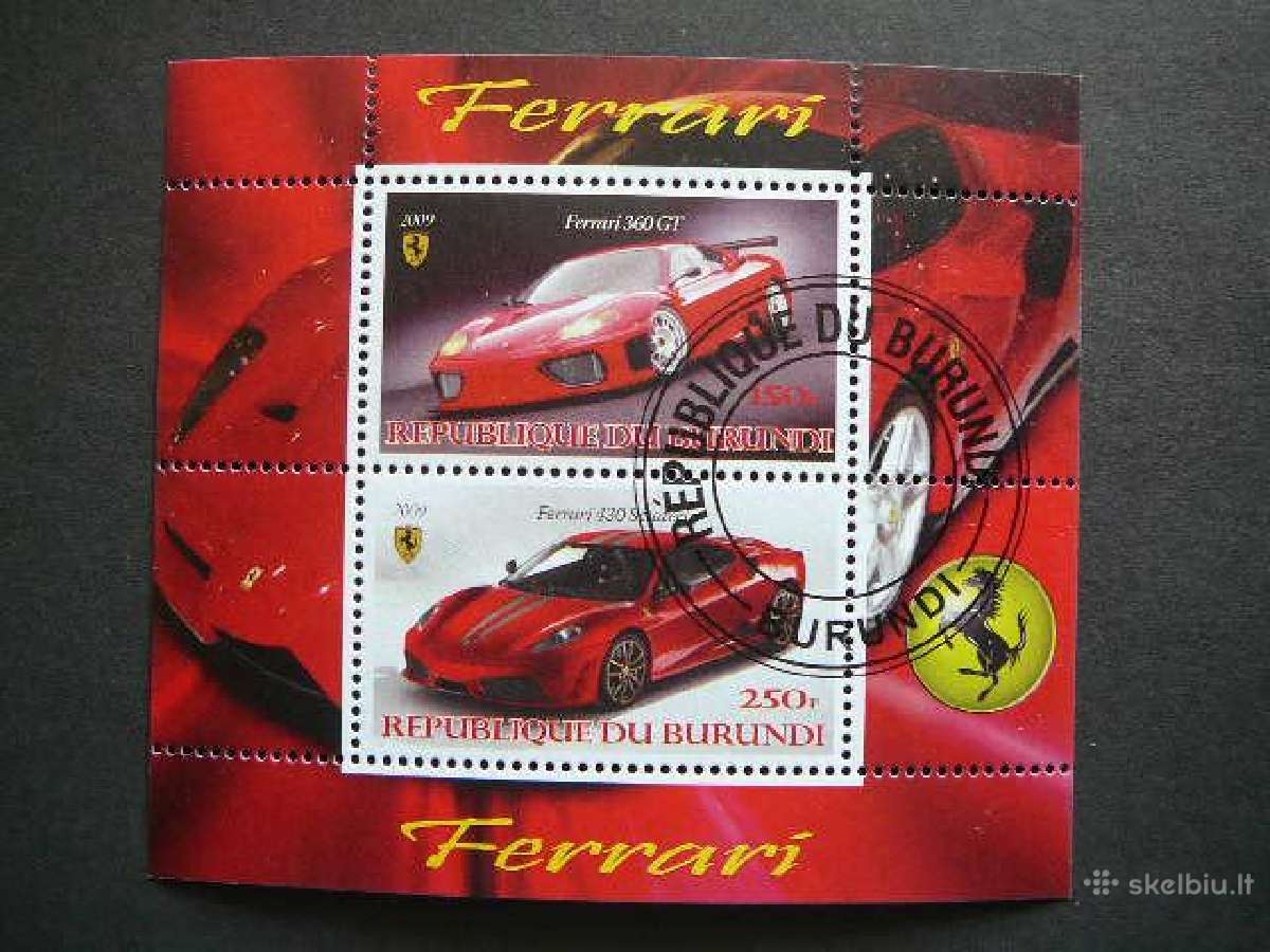 Automobiliai Ferrari 2009 antsp. g054