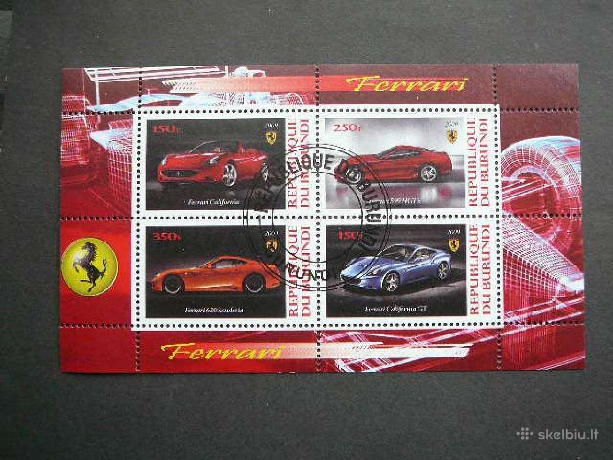 Automobiliai Ferrari 2009 antsp. g055