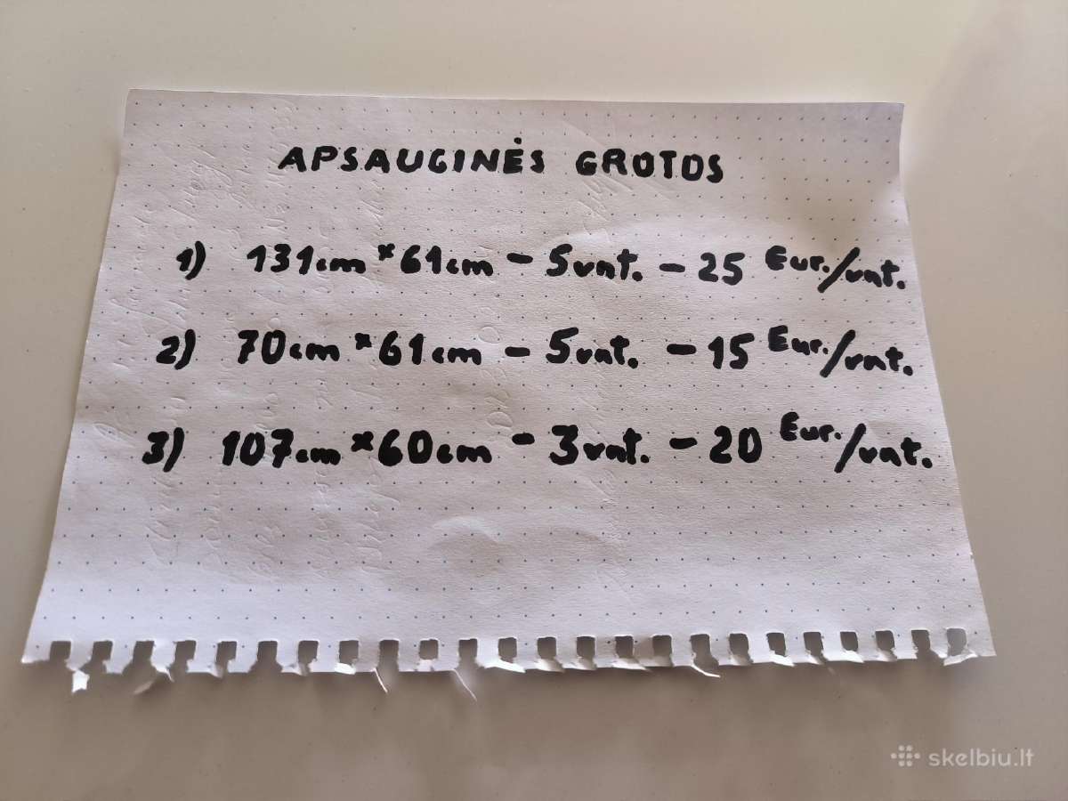 Apsaugines langu grotos - nuotraukos Nr. 5