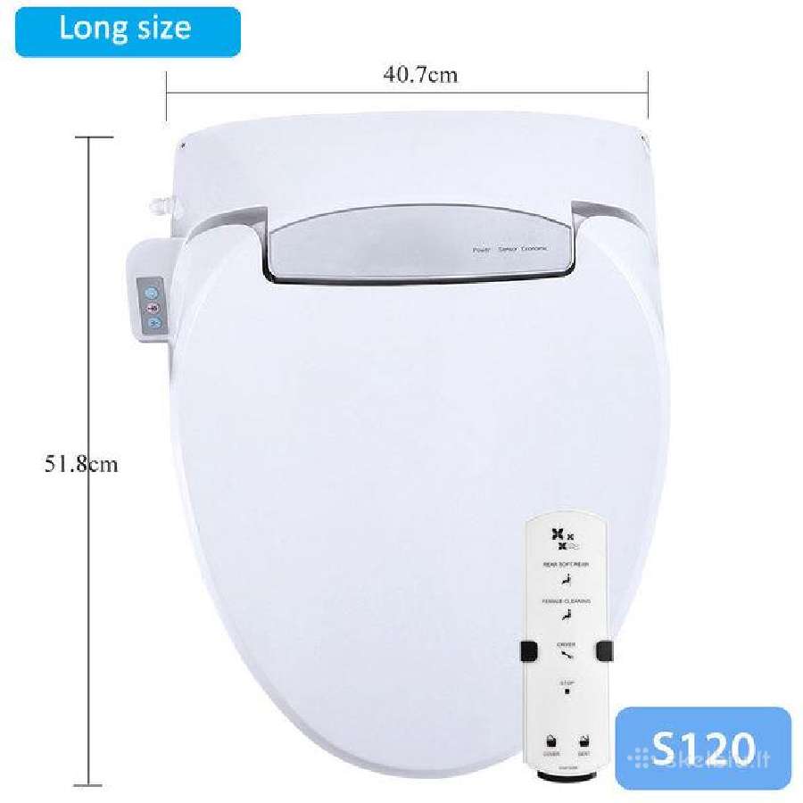 Išmanus wc dangtis su bide funkcija Solo smart - nuotraukos Nr. 11
