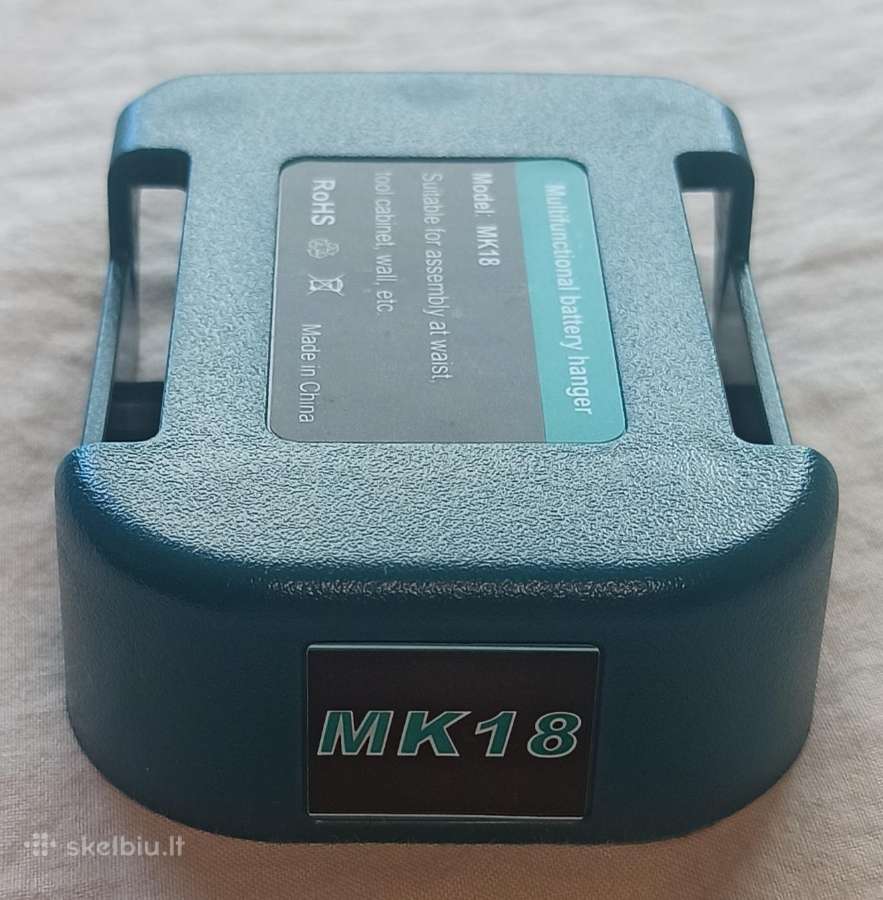 Makita baterijos laikiklis - nuotraukos Nr. 4
