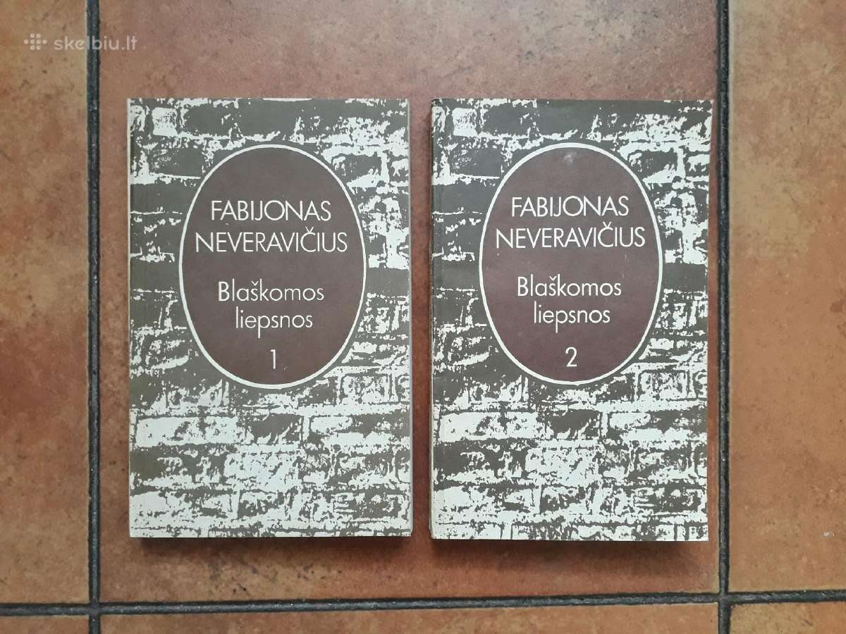 Fabijonas Neveravičius "Blaškomos liepsnos" 1990 m