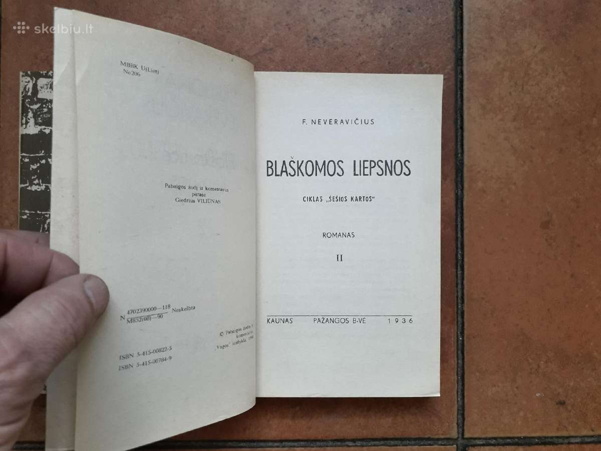 Fabijonas Neveravičius "Blaškomos liepsnos" 1990 m - nuotraukos Nr. 3