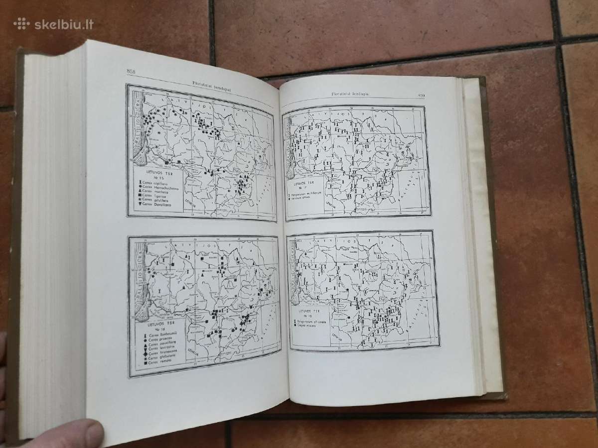 P. Snarskis "Vadovas Ltsr augalams pažinti" 1954 m - nuotraukos Nr. 6