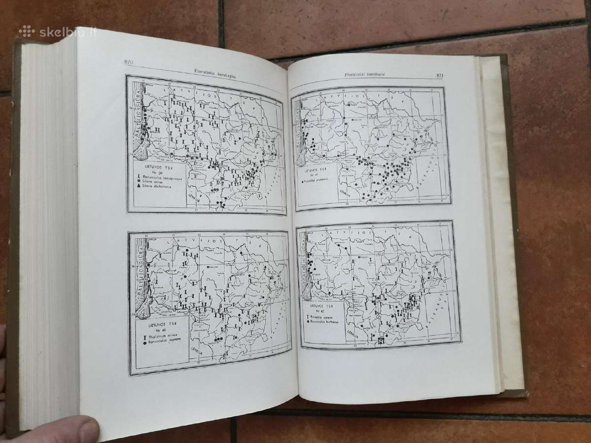 P. Snarskis "Vadovas Ltsr augalams pažinti" 1954 m - nuotraukos Nr. 7
