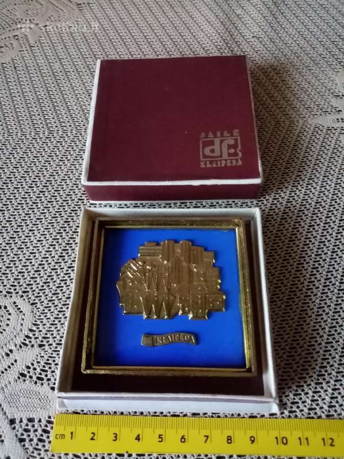 Paveikslas Miniatiūrų. Klaipėdos Dailės. Metalinis