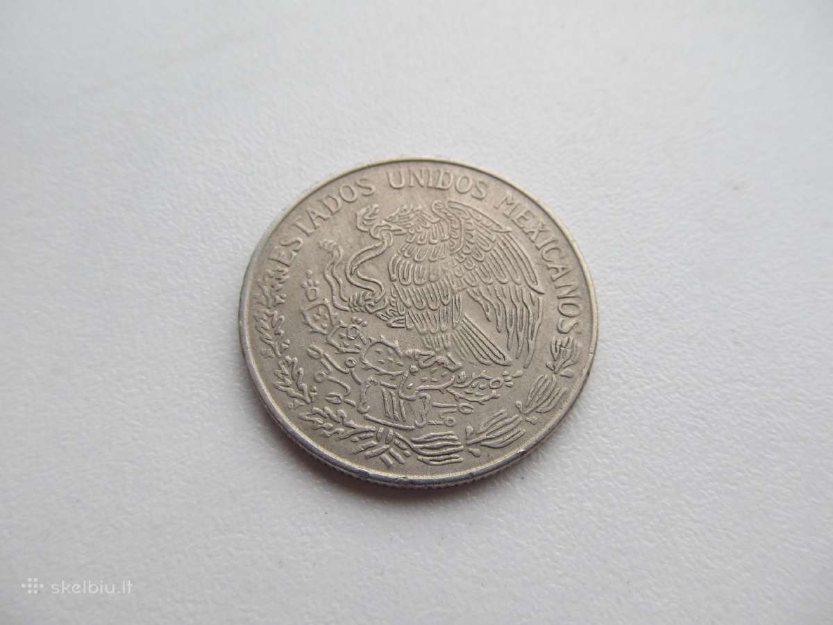 1 peso , Meksika , 1971, 1975, 1976 - nuotraukos Nr. 4