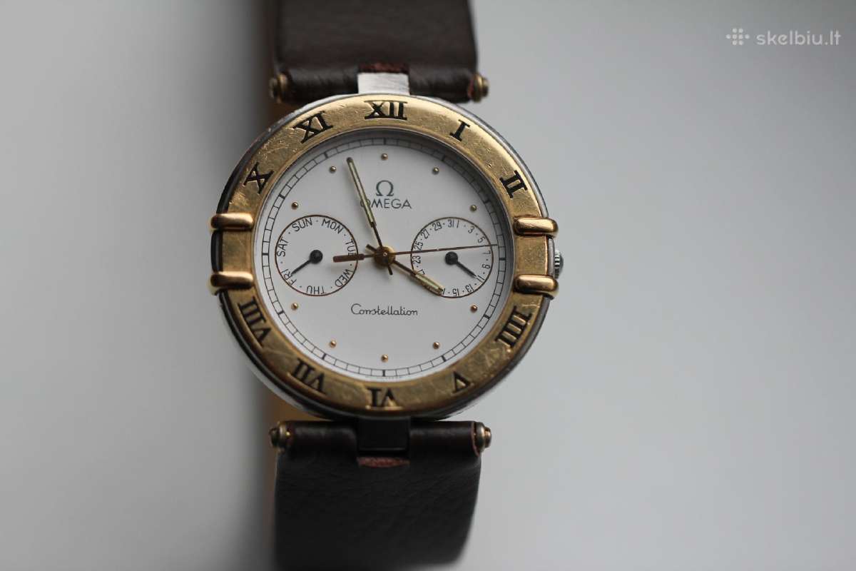 Omega originalas vintage moteriskas su auksu