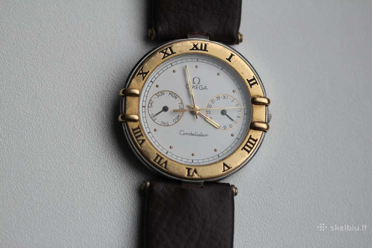 Omega originalas vintage moteriskas su auksu - nuotraukos Nr. 2