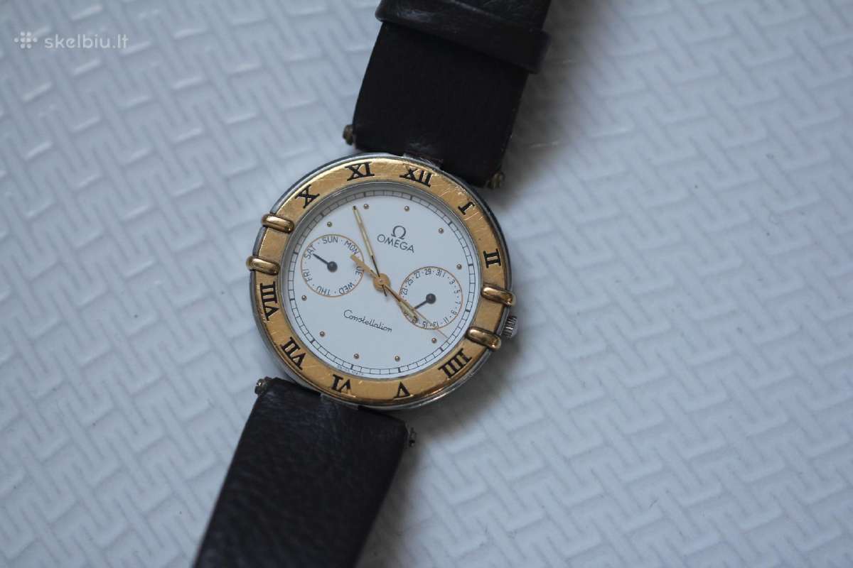 Omega originalas vintage moteriskas su auksu - nuotraukos Nr. 6