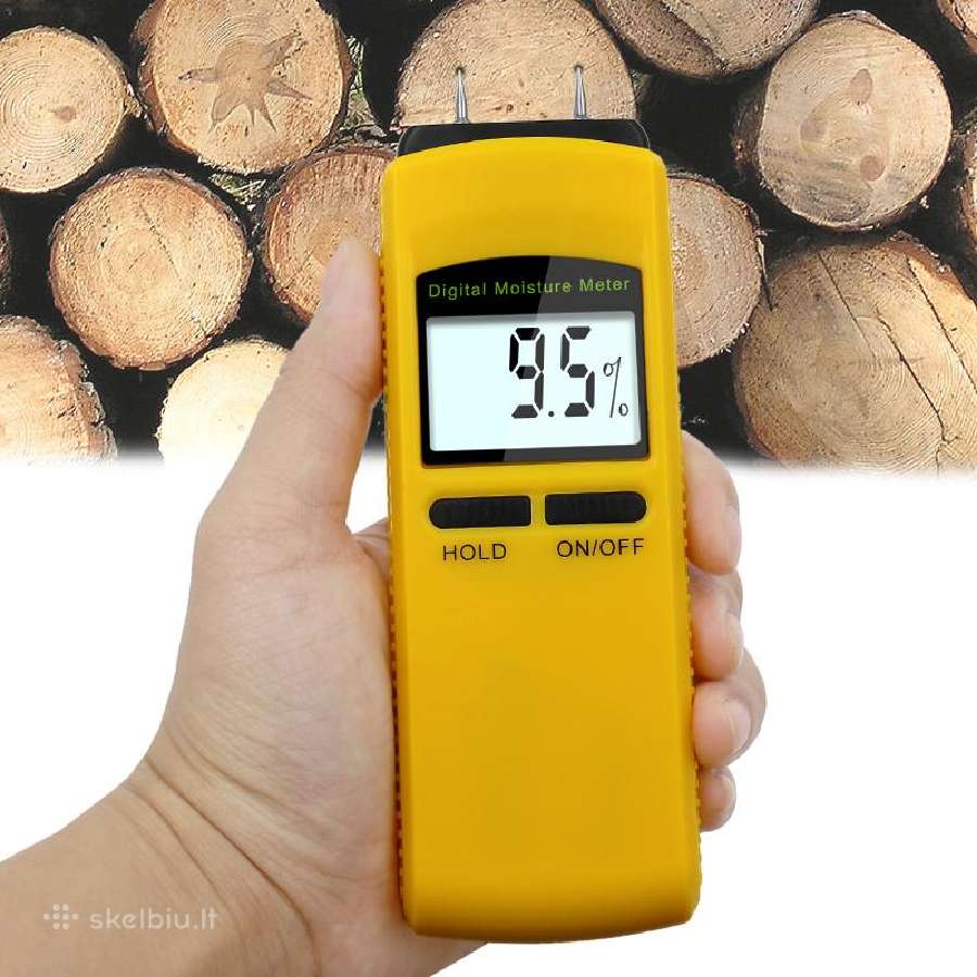 Įvairūs! Medienos medžio drėgmės matuoklis - nuotraukos Nr. 3