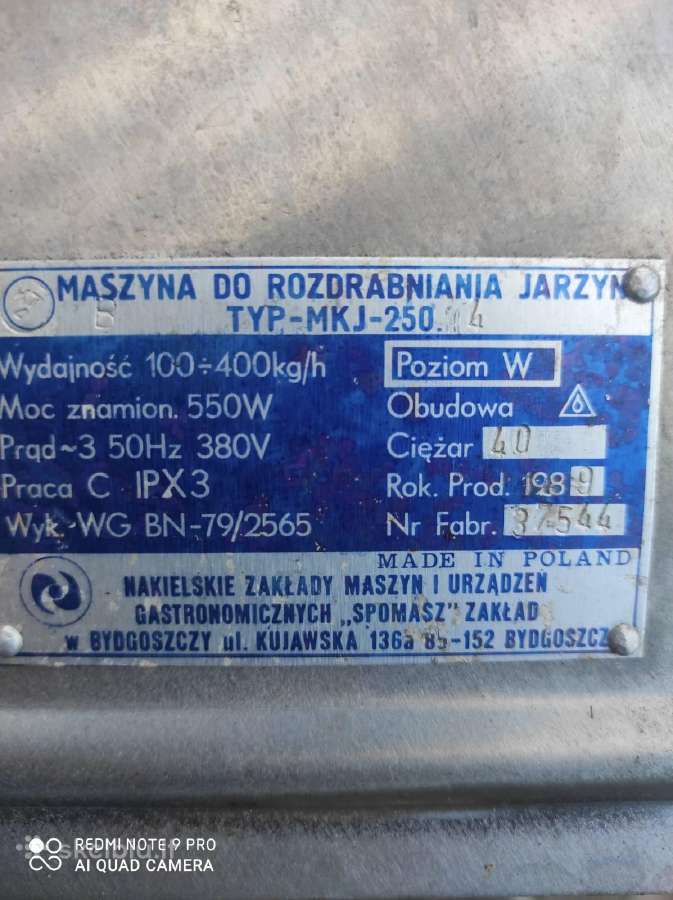 Parduodu vaisių ir daržovių smulkintuvą - nuotraukos Nr. 2