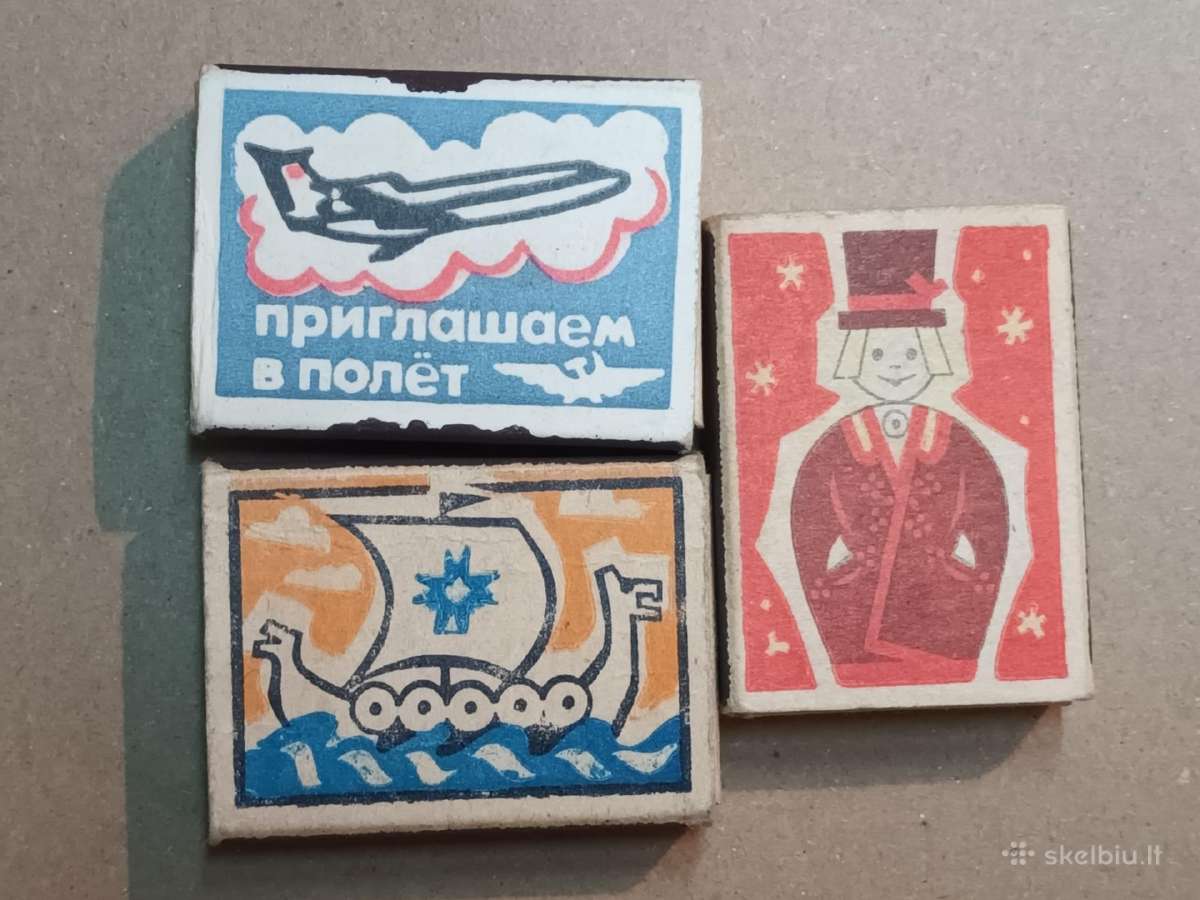 Nauji degtukai estiski, baltarusiska avio aeroflot - nuotraukos Nr. 7